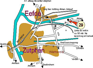 Plattegrond Eefde
