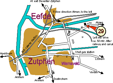 Map of Eefde